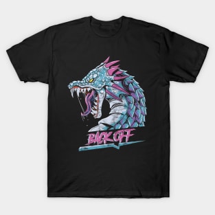 Distressed Back Off Dragon T-Shirt